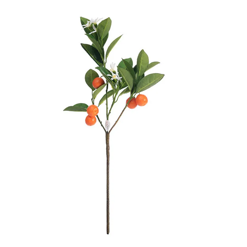 Высококачественные Искусственные цветы мини Kumquat имитация фруктов/Апельсиновое