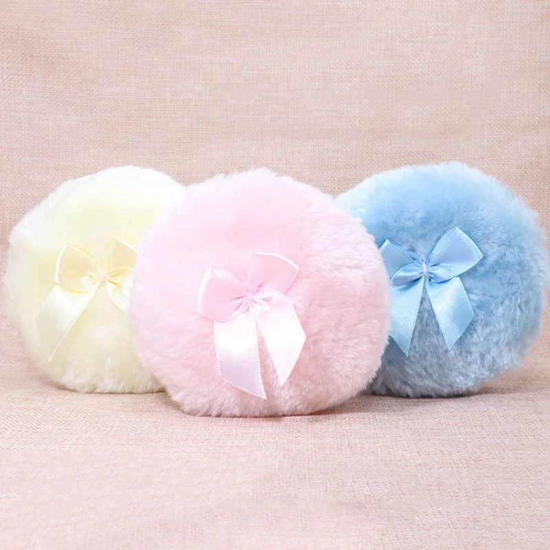 

1Pcs Professional Butterfly Baby Cosmetic Villus Powder Puff Sponge For Talcum Powder Makeup Cosmetic Plush Sponges Puff