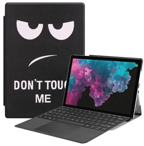 Роскошный Ультратонкий флип-чехол-книжка с подставкой для microsoft Surface Pro 4 5 6 Pro4 1724/Pro5 1796 /Pro6 - Цвет: 2color