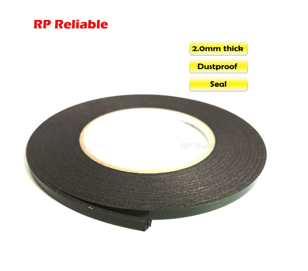 Foam Thick Double Sided Number Plate Pads Waterproof Extra Strong Adhesive
