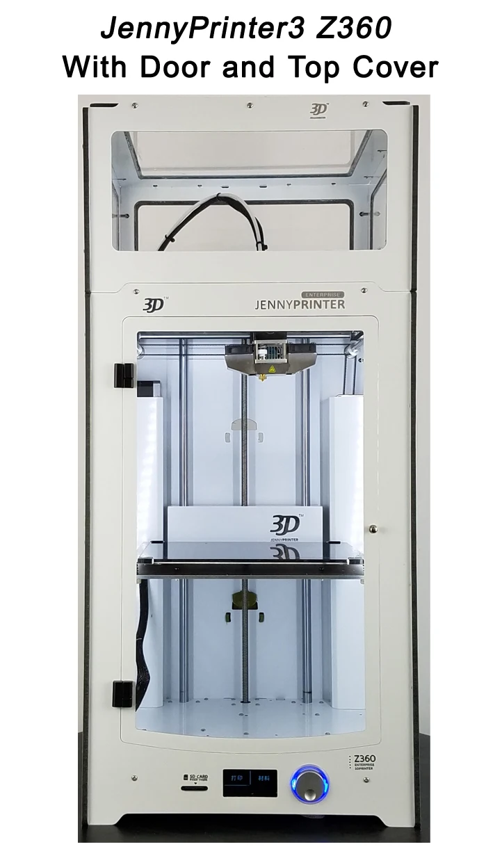 Newest JennyPrinter3 Z360 DIY KIT For UM2 Ultimaker 2 Extended Auto Leveling 3D Printer With Top