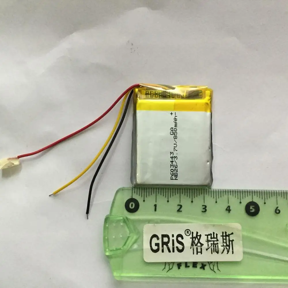 PL653442 E X10 батарея аккумулятор Luhang LUHANG навигатор 5 дюймов батареи GPS литий ионный