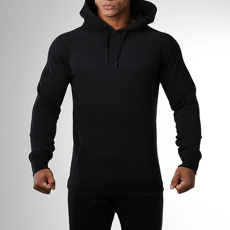 Men Outdoor Hoodies Running Sweatshirt HotTraining And Fitness Sweatshirts Professional Hooded