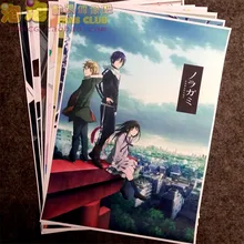 Аниме норагами Yato Yukine 8 шт. фотооткрытка картина плакат почтовые открытки Хэллоуин косплей Почтовая открытка Рождественский подарок