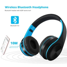 Earphone Wireless Bluetooth Headphones Sport Headset 3.5mm Jack Gaming Headset With Mic For Sony Earphone For Phone Computer PC hair band bluetooth wireless cat ear headphones gaming headset earphone with led light for pc laptop computer mobile phone