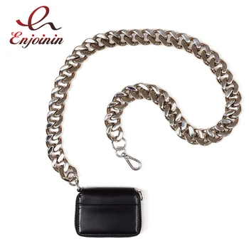 

Trendy Silver Chain Design Black & White Fashion Mini Ladies Shoulder Bag Tote Crossbody Bag Female Pouch Flap Women Handbag