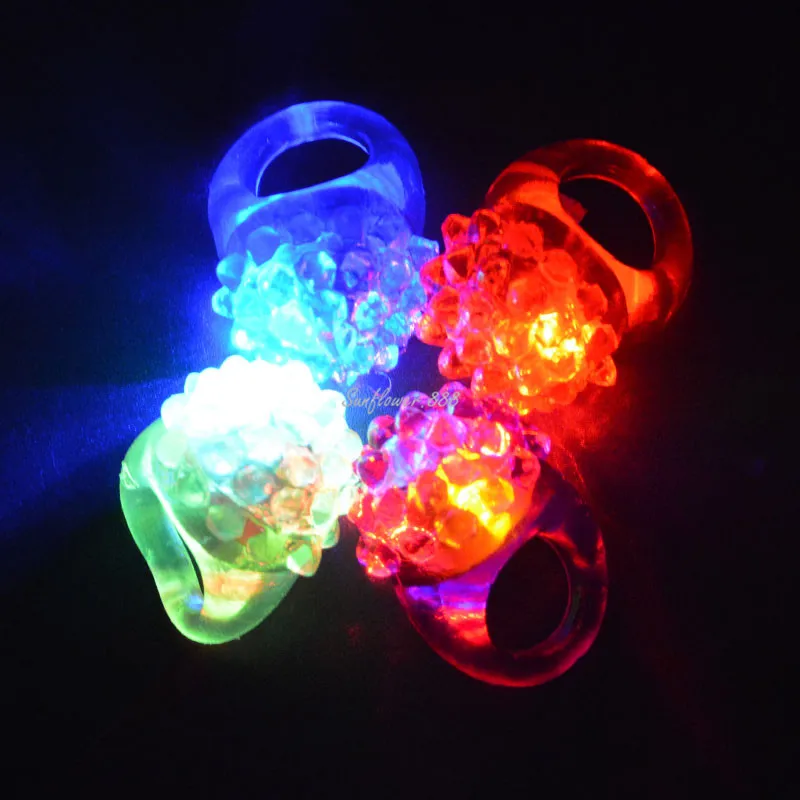 Online Buy Wholesale led flashing jelly ring from China led flashing