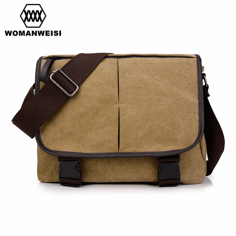 

2017 Fashion Brand Men's Messenger Bags Vintage Women's Crossbody Shoulder Bags High Quality Male Female Canvas Bag Bolsos