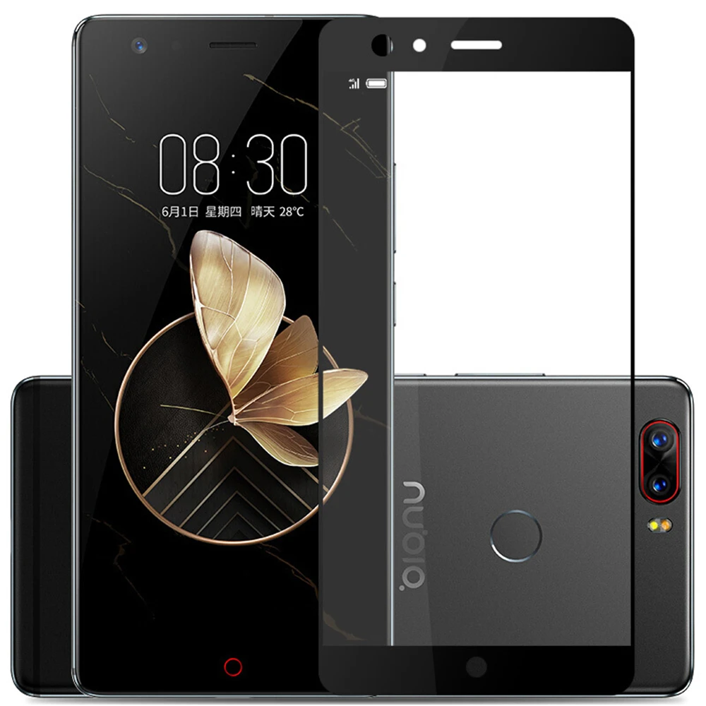 2 шт полное покрытие из закаленного стекла для zte Nubia Z17 Lite Z17S Z11 Z18 Mini S Nubia M2 Z17 N3 M2 Lite V18 защита экрана