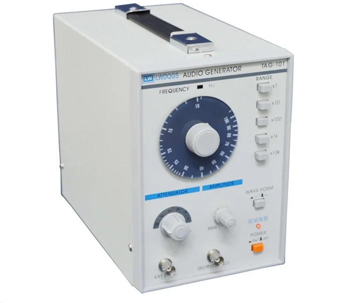 Hongkong Longwei TAG-101 синусоидальный/квадратный звуковой генератор функция сигнала 10 до 1 МГц прецизионный генератор сигналов TAG101