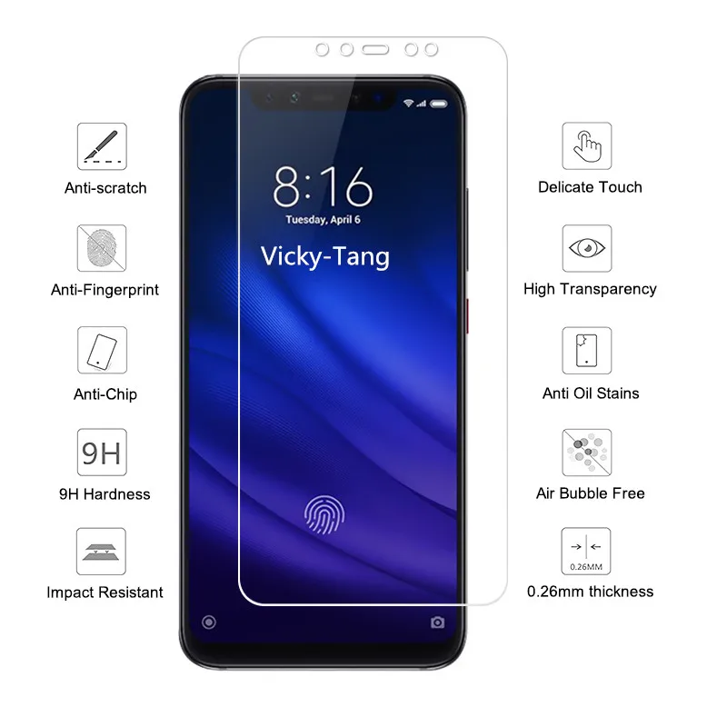 Защитное стекло для Xiaomi Mi 8 Lite Explorer Edition Защита экрана xiaomi Pro SE пленка 9H|Защитные