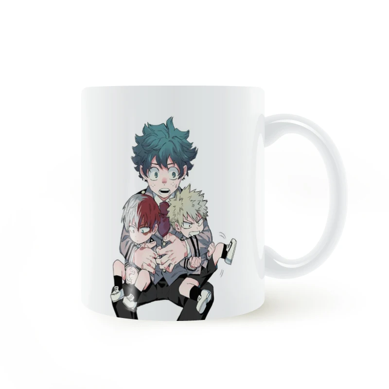 

Anime My Hero Academia Mug Coffee Milk Ceramic Cup Creative DIY Gifts Home Decor Mugs 11oz T733