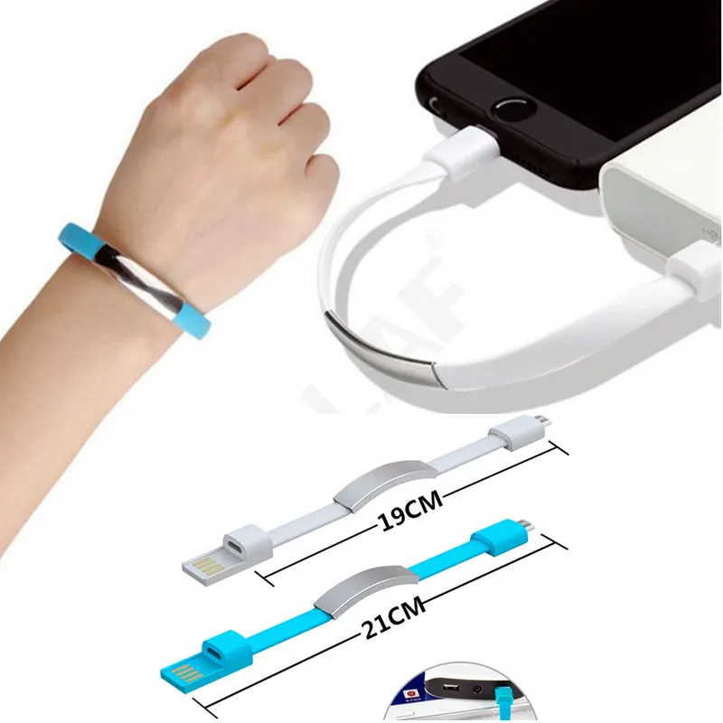Микро USB кабель-браслет кабель для зарядки и передачи данных с Зарядное устройство Шнур Тип usb C кабель для передачи данных для iPhone 6 6s 7 8 Plus X samsung S7 S6 Xiaomi телефонный кабель