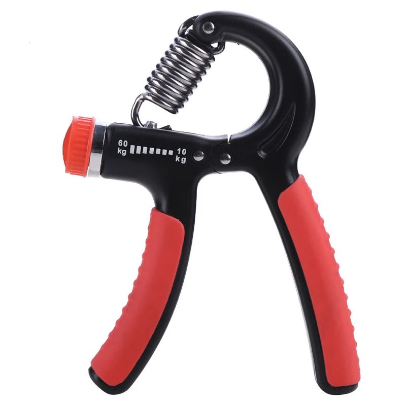Plastic Adjustable Hand Grip Fitness Pinch Meter Portable Hand Expander Hand Gripper Exerciser Tool Drop Shipping Unisex Black