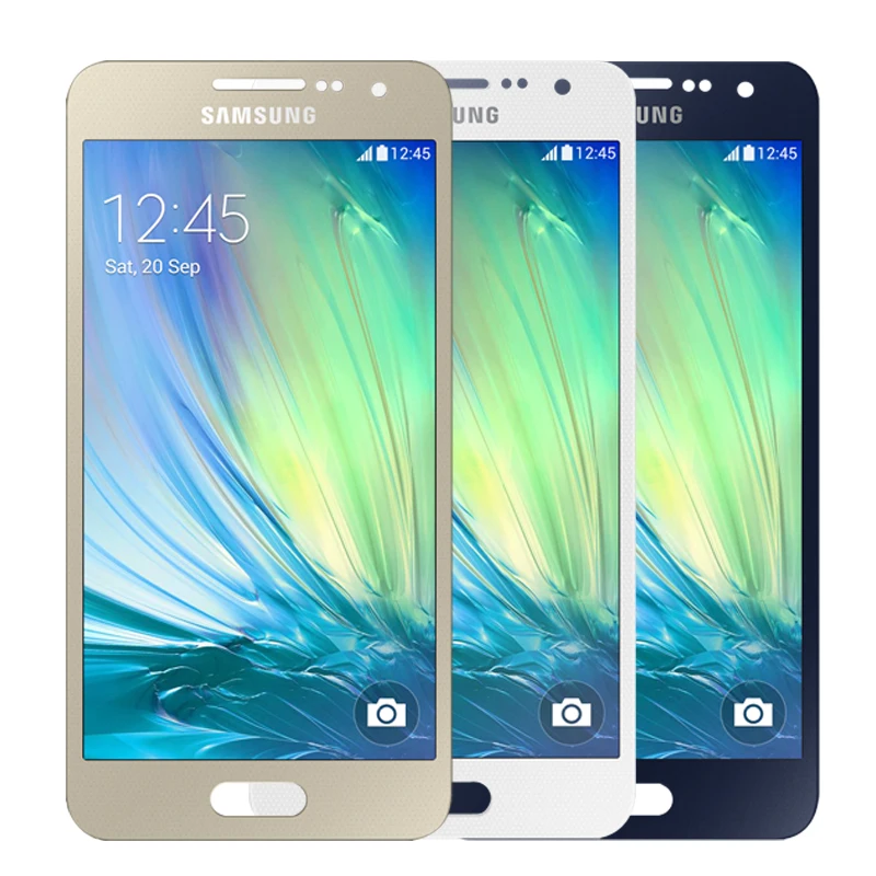 Экран 4,5 ''A3 для SAMSUNG Galaxy A3 lcd A300 A300H A300F A300FU сенсорный экран дигитайзер Замена