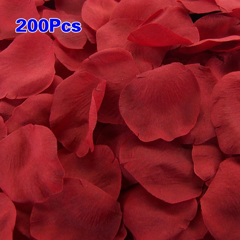 

Red Silk Rose Petals ~ 200 Petals