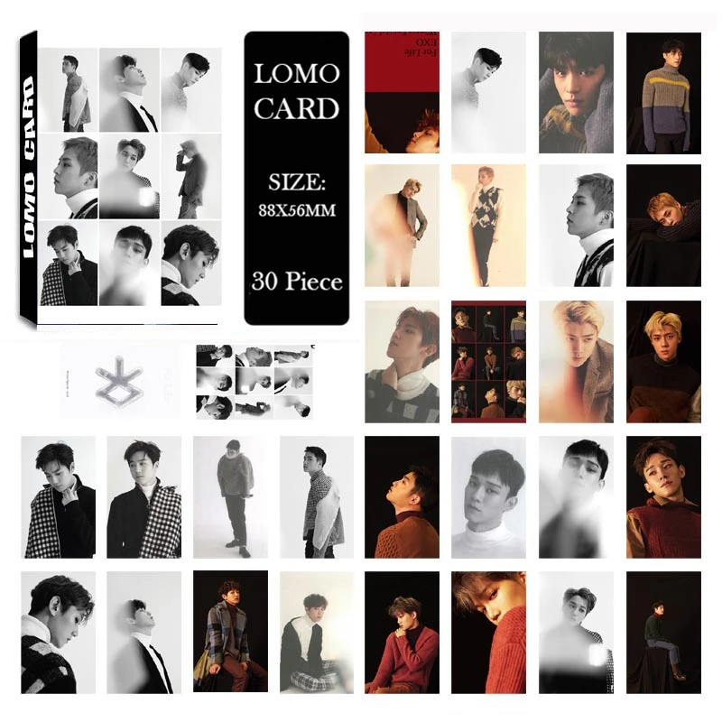 Оптовая продажа KPOP Fan EXO K M XOXO WOLF EXODUS альбом с передозировкой маленькие карты