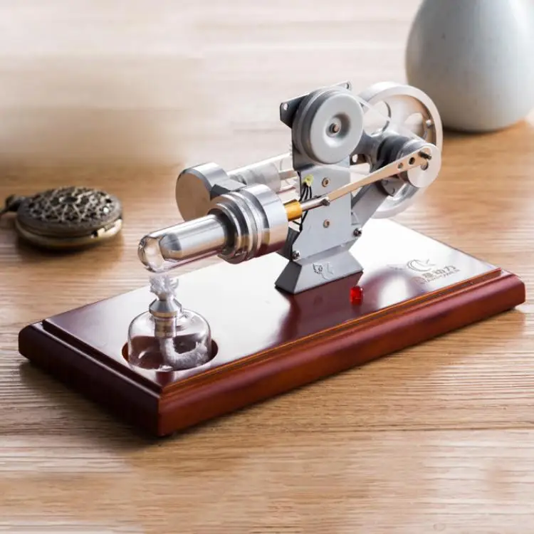 

QX-FD-01 Air Stirling Engine Model Electric Generator Motor Steam Power Toy for Education learning