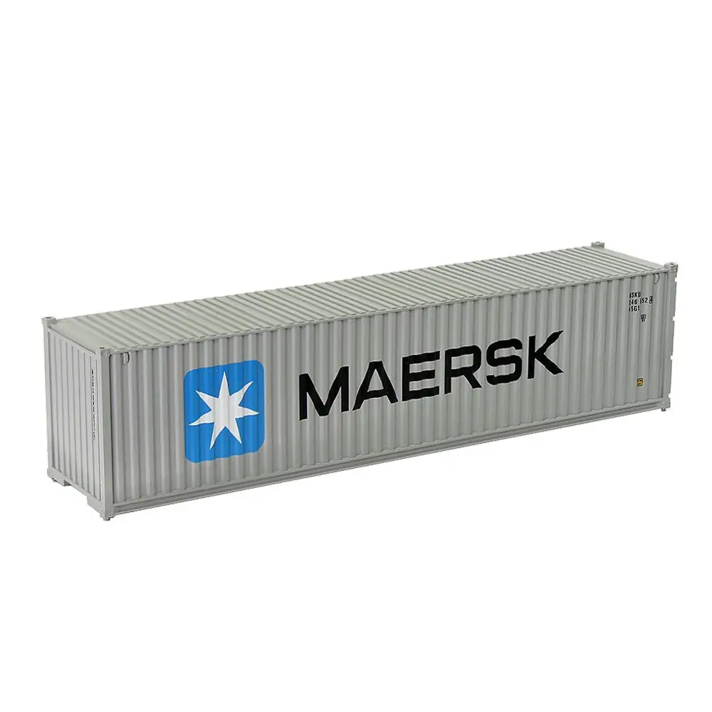 Смешанные 3 шт разные HO весы 1: 87 40ft Контейнер грузовой автомобиль MAERSK Hapag-Lloyd MSC C8746