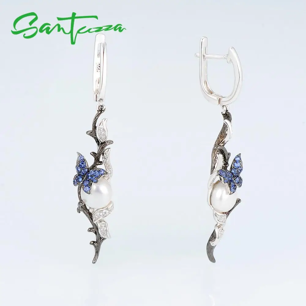 E307634BNFZSK925-SV2-Silver Earrings