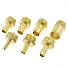 Brass Hose Fitting 3/4 Inch BSP Male Thread 10mm 12mm 16mm 19mm 25mm Hose Barb Tail Pipe Connector Joint Copper Coupler Adapter Brass Hose Fitting 3/4 Inch BSP Male Thread 10mm 12mm 16mm 19mm 25mm Hose Barb Tail Pipe Connector Joint Copper Coupler Adapter