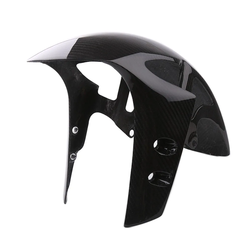 Motorcycle Carbon Fiber Front Fender Splash Mud Guard Dust Mudguards For Yamaha YZF R1 2009-2014 MT10 MT 10 MT-10 2016-2017 (1)