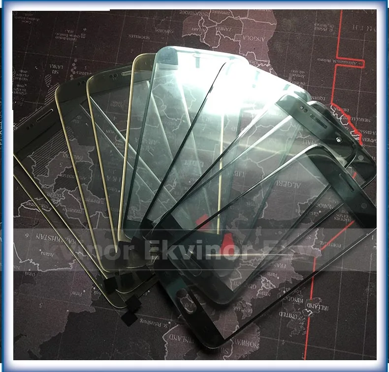 Оригинальное качество S7 G930 G930L/M/D SM G930F LCD сенсорный экран передняя стеклянная