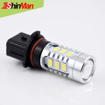 

ShinMan PSX26W LED CAR Light High Power 5730 chip CAR LED Car daytime running lights Nonpolarity 360 degrees with lens
