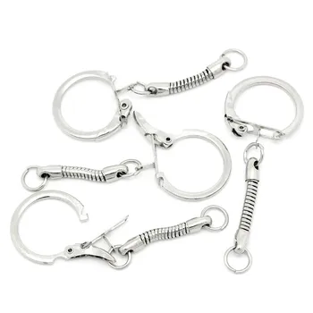 750Pcs Key Chain Silver Tone Keychains for Men Key Rings Snake Chain Charms Jewelry Findings Wholesales 6x2.2cm 750Pcs Key Chain Silver Tone Keychains for Men Key Rings Snake Chain Charms Jewelry Findings Wholesales 6x2.2cm