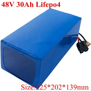 

Rechargeable LiFePO4 48V 30ah Lithium Ion Battery for 2000W 3000W Motorcycle Ebikes Electric Scooters Electric Pedicabs