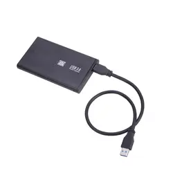 USB 3,0 SATA 2,5 "дюймов корпус жесткого диска HDD жесткий диск корпус алюминиевый коробок для Windows 7/8/98/ME/2000/XP или Mac OS