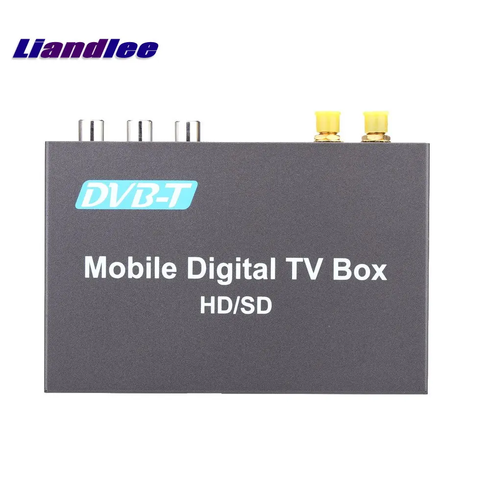 Liandlee Автомобильный цифровой ТВ DVB-T приемник D-tv Мобильный HD tv Turner Box/2 антенны сигнала подходит для вождения автомобиля/модели DVB-T238