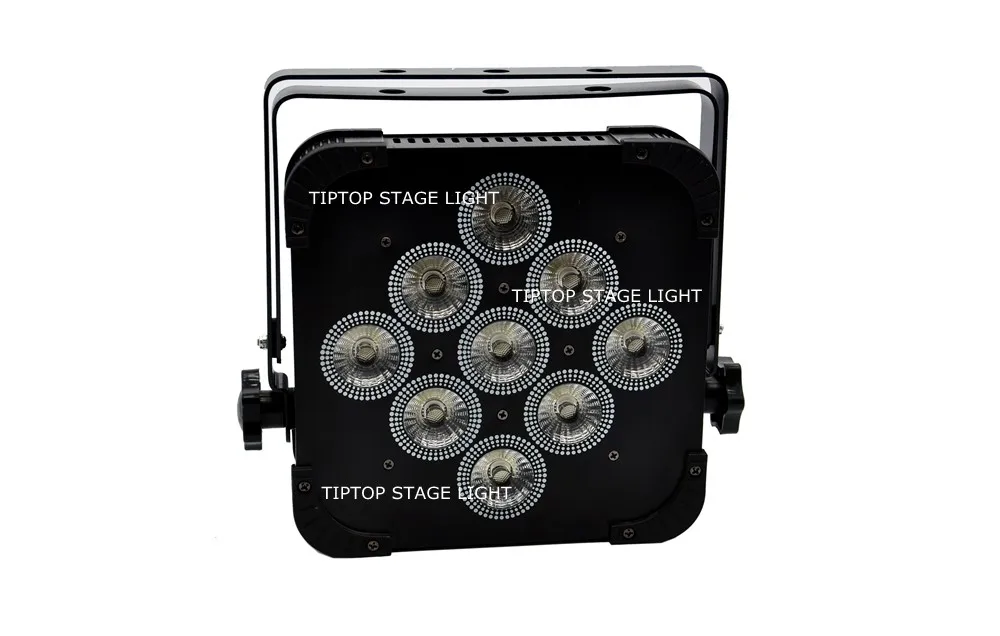 Tiptop tp-g3039-4in1 20 шт./лот 2016 9*12 Вт свет этапа rgbw номинальной света DMX512 4/7ch Профессиональное освещение театр оборудования