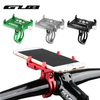 

GUB G85 G-85 Aluminum Bicycle Phone Holder For 3.5-6.2 inch Smartphone Adjustable Handlebar Tape GPS Bike Phone Stand