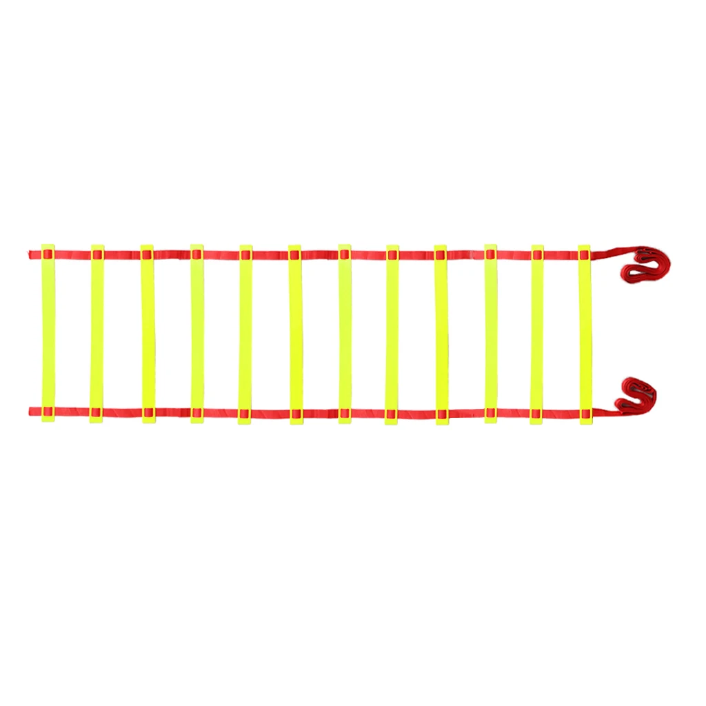 Agility Training Ladder Anti-Slip Rubber Speed Training Equipment Flat Rung for Football Running Soccer Training Aids