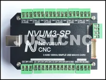 CNC Controller NVUM-SP USB MACH3 Interface Board Card 3 Axis 4 Axis 5 Axis 6 Axis 100KHz for Stepper Motor plc programmable logi CNC Controller NVUM-SP USB MACH3 Interface Board Card 3 Axis 4 Axis 5 Axis 6 Axis 100KHz for Stepper Motor plc programmable logi