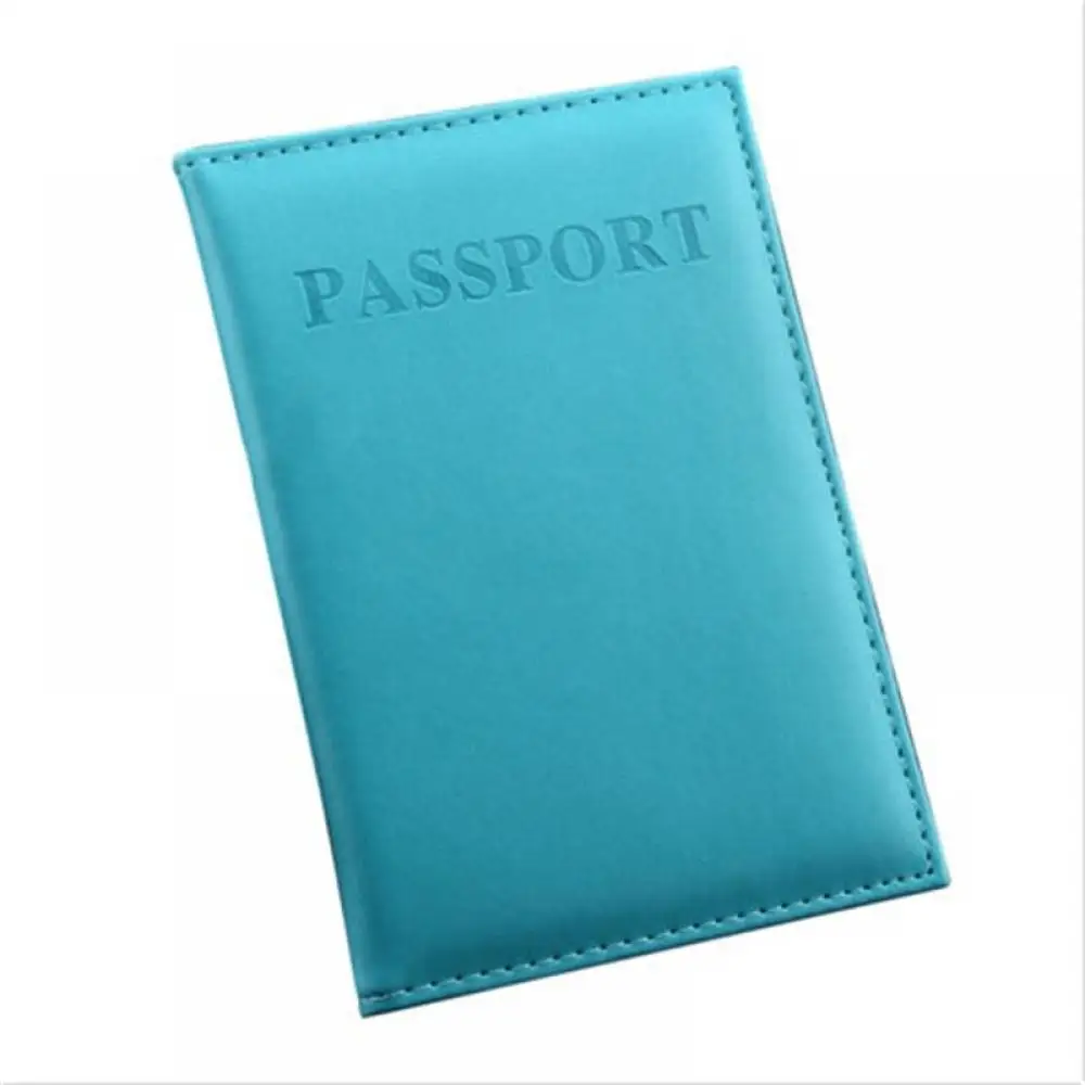 Путешествия утилита простой Обложка для паспорта ID карты держатель дело протектор кожи