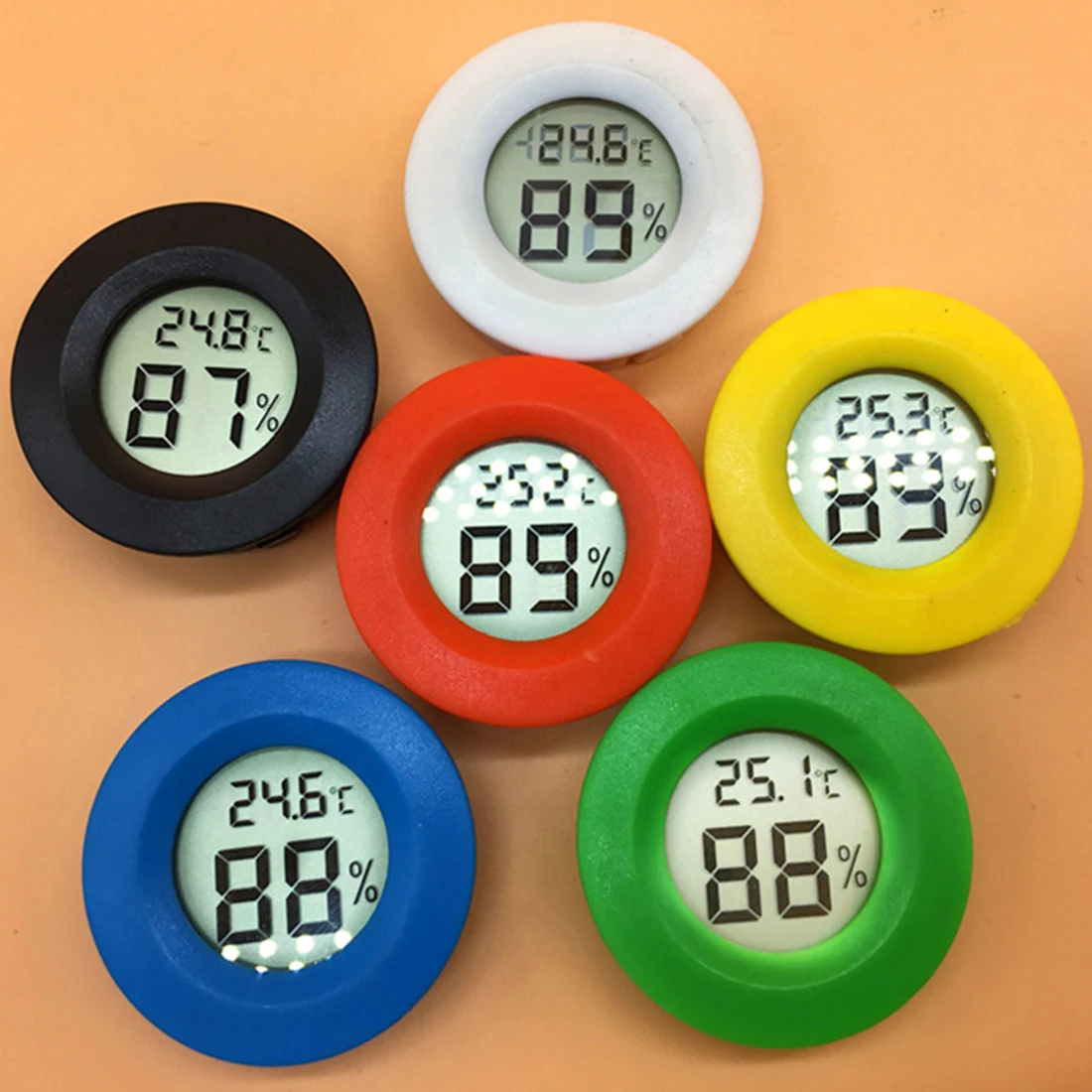 

High Quality EDC Multifunctional Outdoor LCD Display Digital Thermometer Hygrometer Meter Camping Equipment tourist thermometer