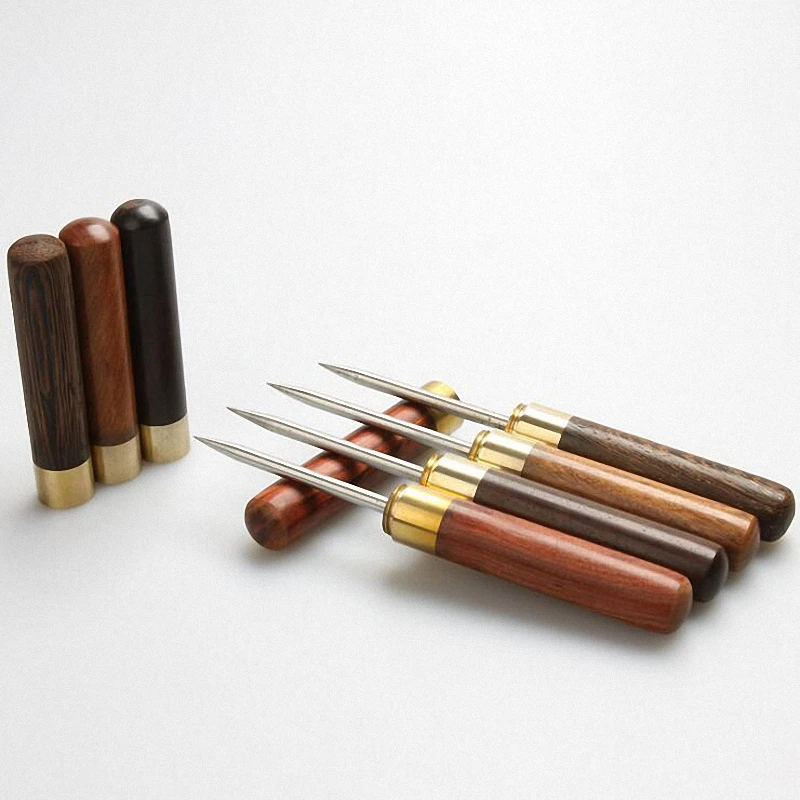 PINNY Wooden Tea Ceremony Accessories Pu Er Dedicated Tea Needle Chinese Kung Fu Teasets Spiral Knife High Quality