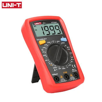 

UNI-T UT33D+ Palm Size LCD Auto Digital Multimeters Resistance Mini DMM Meter NCV Voltage Current Capacitance Tester