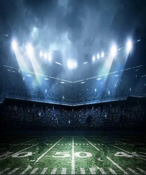 Football Soccer Football Field American Stadium Light Backdrops High Quality  Computer Print Party Background - Backgrounds - AliExpress