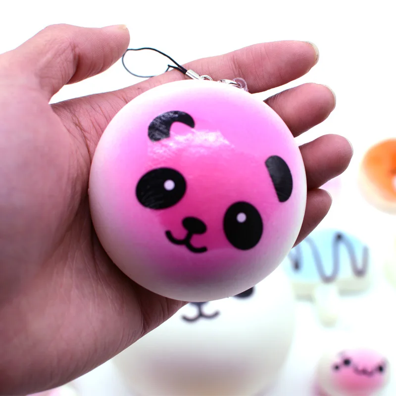 30 шт. случайный хлеб десерт Kawaii Squishy Игрушка антистресс болотистый squeeze Игрушечные лошадки смешная шутка Моти мягкими анти-стресс с шнурки