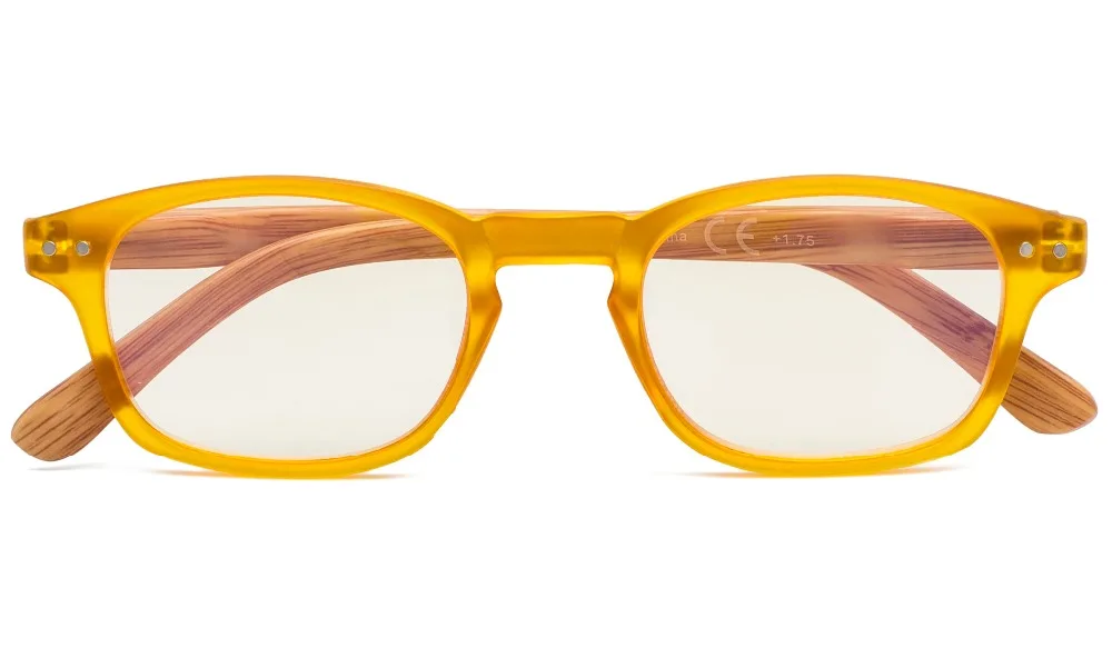 CG034 окуляр бамбуковый вид дужки УФ-защита очки, антибликовые считыватели