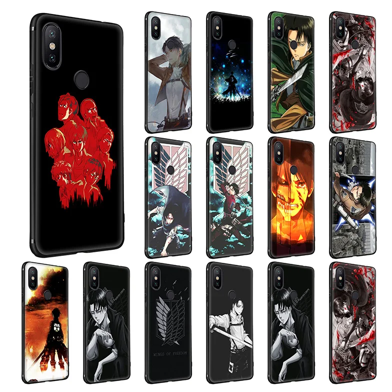 Мягкий силиконовый чехол WEBBEDEPP Attack on Titan для Xiaomi Redmi Note 7 6 6A 5 4 4X 4A S2 Plus Pro Lite Go |