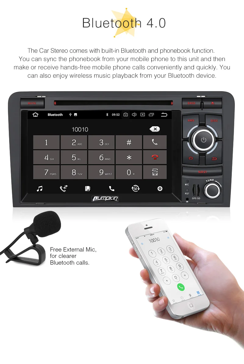 Flash Deal Pumpkin 2 Din7"Android 8.0 Car Stereo For Audi A3 2003-2011 GPS Navigation Car Multimedia DVD Player Autoradio FM Radio Headunit 16 Flash Deal Pumpkin 2 Din7"Android 8.0 Car Stereo For Audi A3 2003-2011 GPS Navigation Car Multimedia DVD Player Autoradio FM Radio Headunit 16