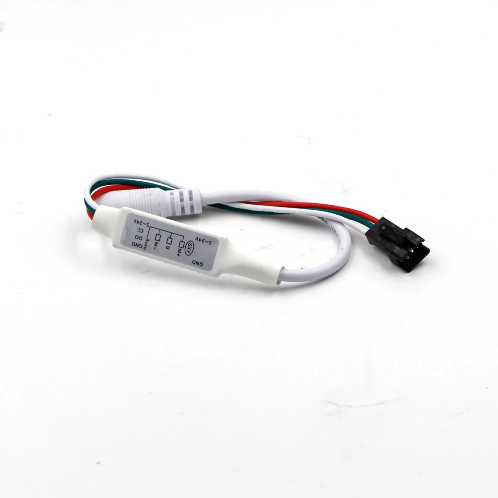 SP002E 3 ключа Мини контроллер светодиодов rgb микроконтроллер для WS2811 WS2812B Пиксели