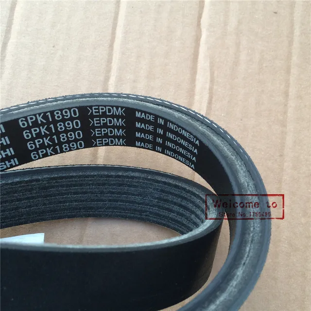 Original Pk Belt V(for Fan Alternator)belt 6pk1890 90080-91202