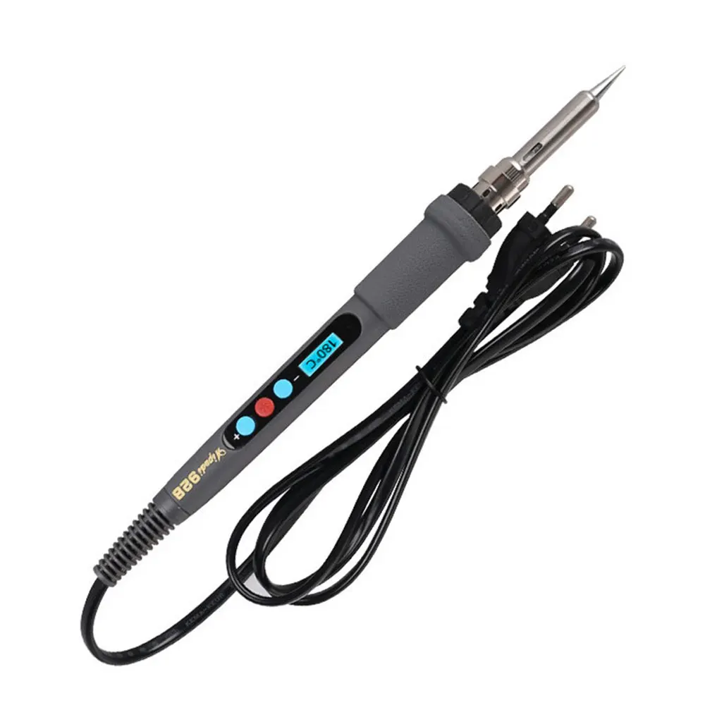 

110V/220V Solder Iron Electric welder for Electronics Adjustable Digital Control Temperature 60W Welding Soldering Iron US EU