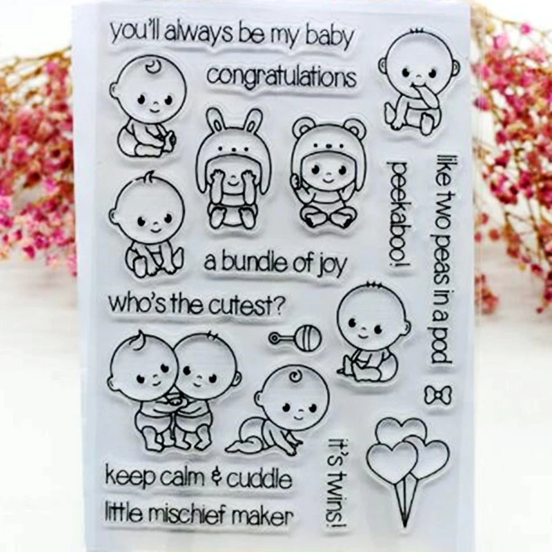 Силиконовые прозрачные штампы для скрапбукинга SCS25|silicone clear stamps|stamps for scrapbookingclear