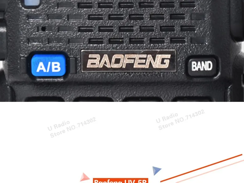 Baofeng UV-5R портативный радиоприемопередатчик VHF UHF Двухдиапазонная портативная рация, портативная радиоприемная рация, набор любительского радио uv5r